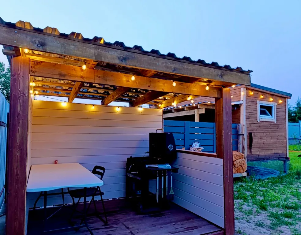 Коттедж Уютный коттедж с баней и бассейном в районе Сорочан — Капорки