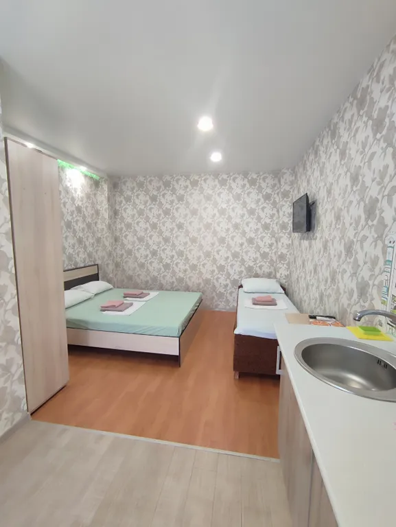 Студия на берегу моря со всеми удобствами