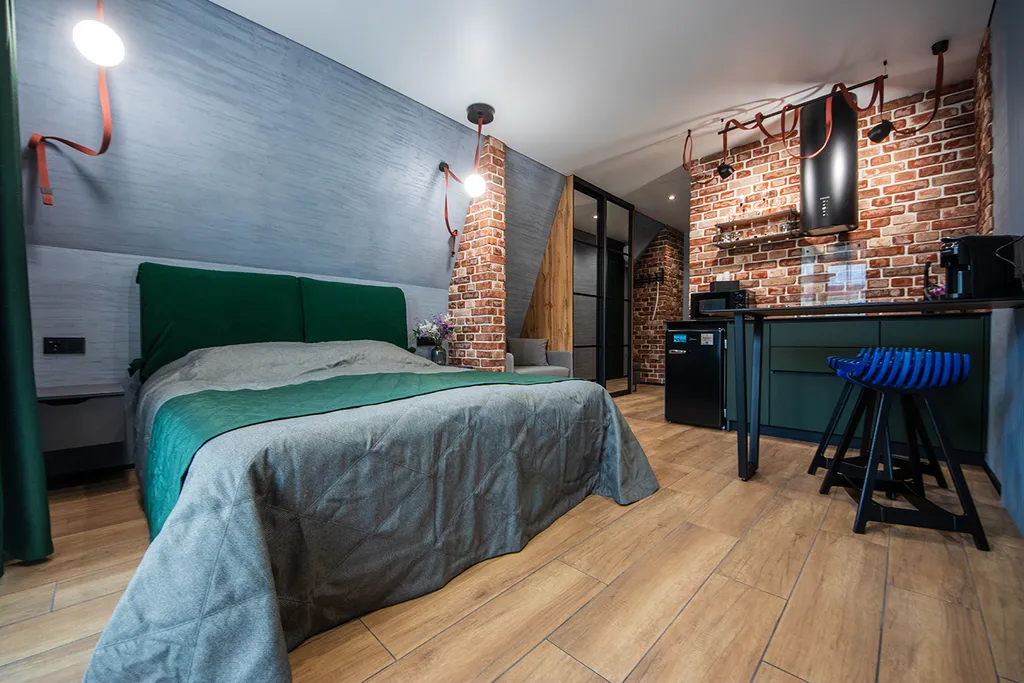 Дизайнерская студия в 20 метрах от пляжа