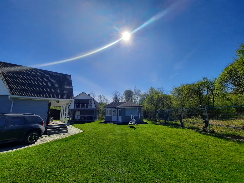 Дом на озере Вуокса с баней и беседкой