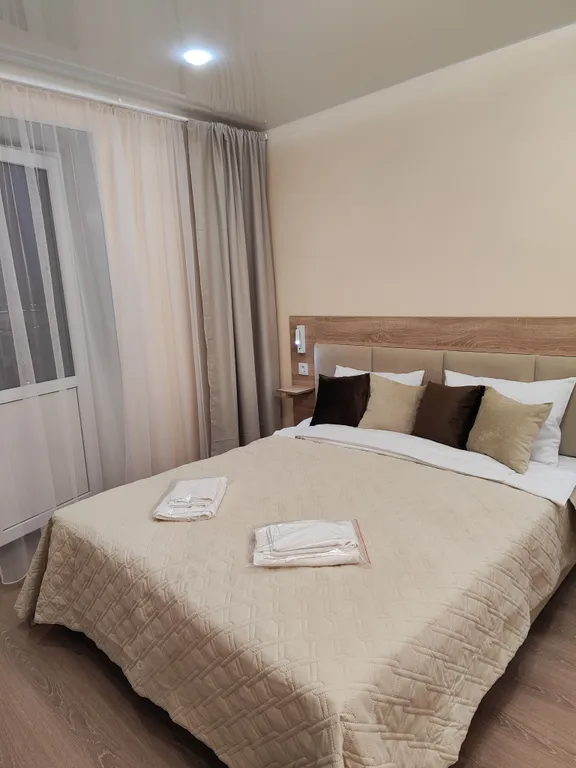 Современная квартира - студия с видом на новый мост