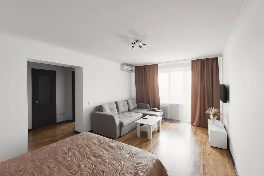 Квартира Большой 1-комнатной квартиры с видом на парк и реку — аренда посуточно в Курган