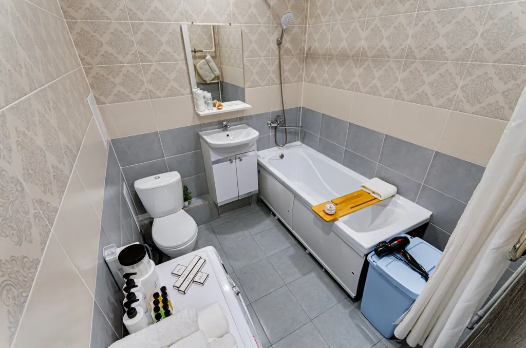 Зеркальный перламутр | Mother of pearl mirror | однокомнатная | 4 гостя