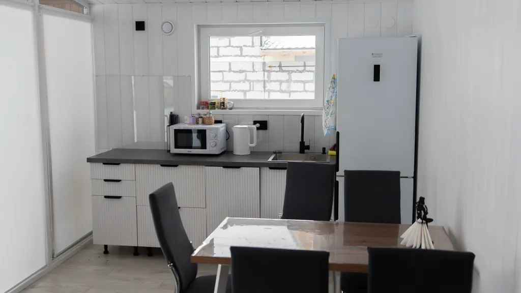 Уютный новый дом в стиле барнхаус