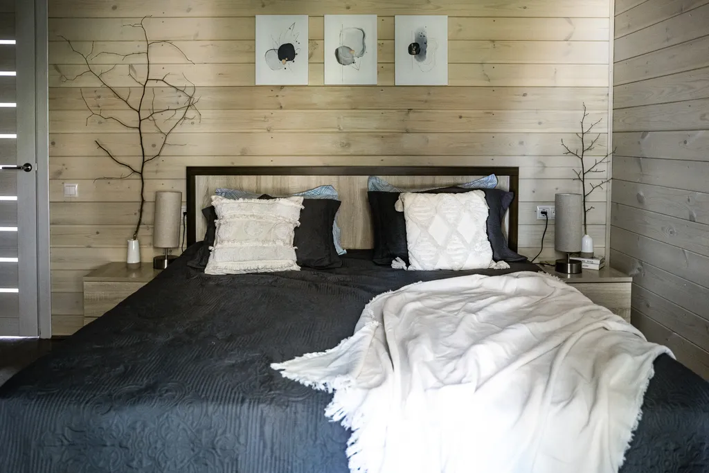 Коттедж Дом в лесу Нарская заимка с баней — Рогово