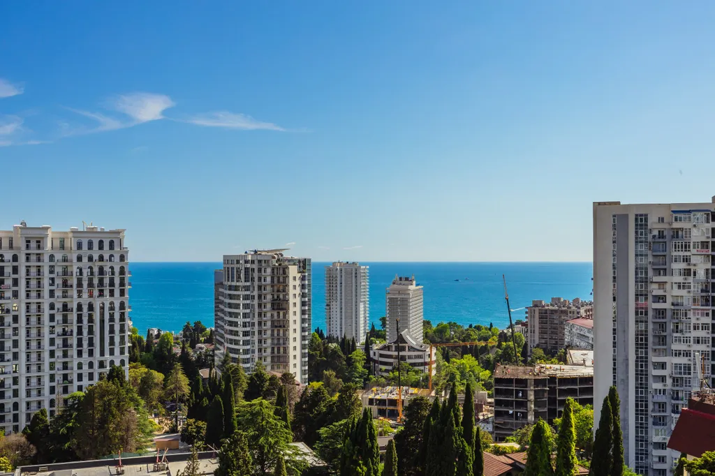 Квартира Квартира Студия с видом на море в элитном ЖК — Сочи