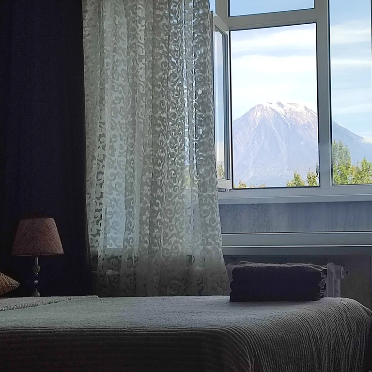 Квартира с видом на вулканы