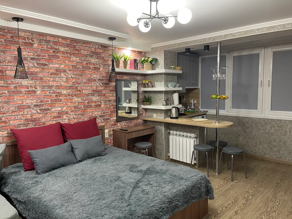 Квартира Уютная студия рядом с курортным парком — аренда посуточно в Железноводск