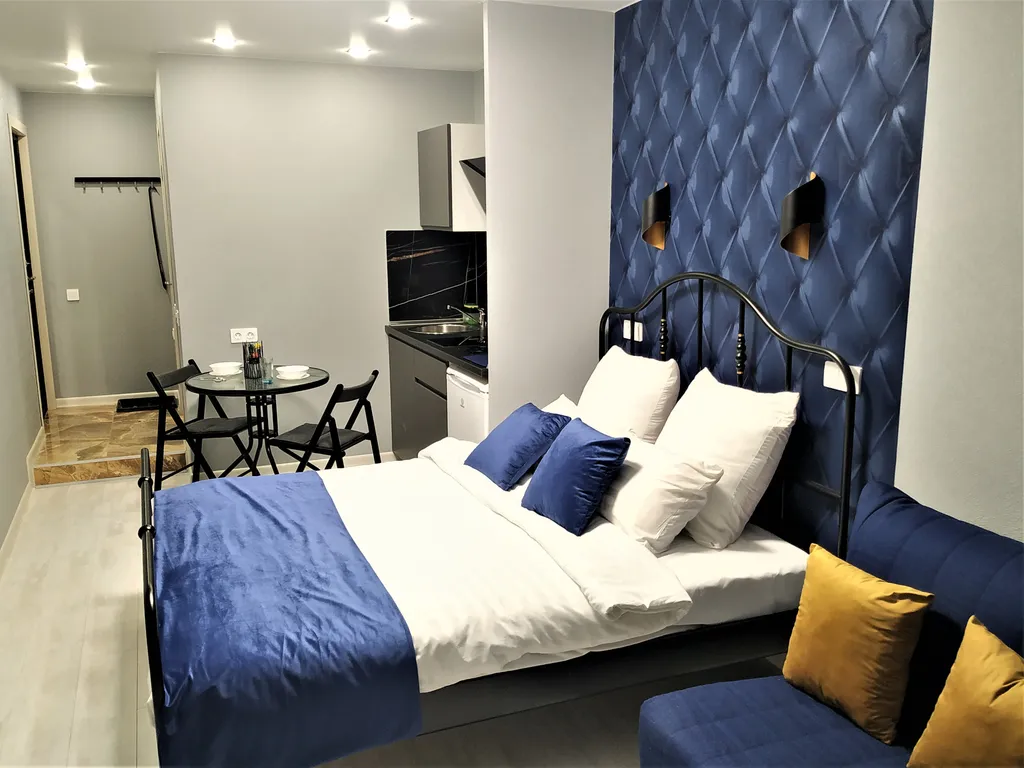 Квартира Квартира RentHome студия Индиго на Южном шоссе у ТЦ Амбар — Самара