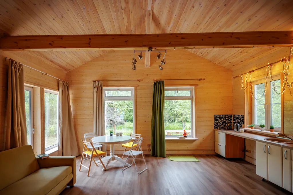 Уютный Дом с Камином в сосновом лесу 15 мин от Твери и 50 мин от МКАДа