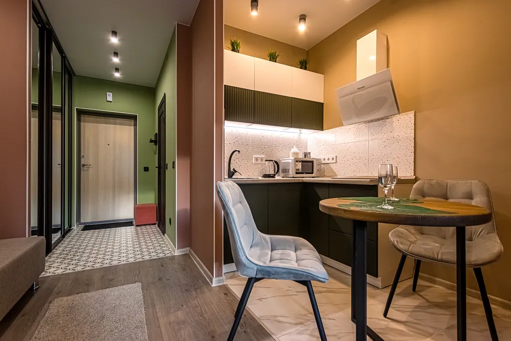 Современные апартаменты недалеко от центра