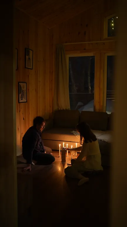 Коттедж Уютный дом в лесу с банным чаном на 6 гостей — Степыгино