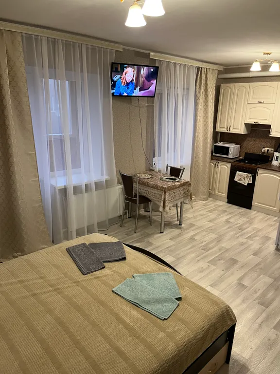 Уютная студия в новом доме в центре Дивеево