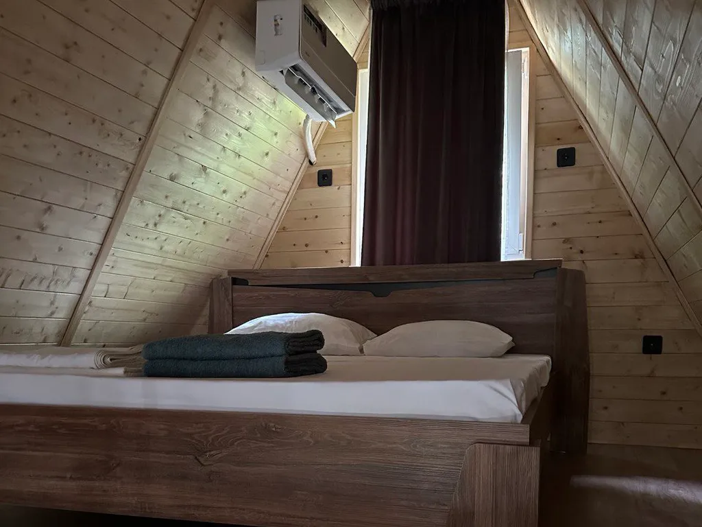 Коттедж А-фрейм шале — Бжид