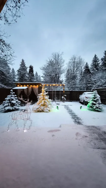 Дом в стиле Афрейм Дача у Горы