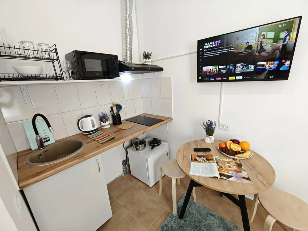 Двухместная студия с 2 отдельными кроватями