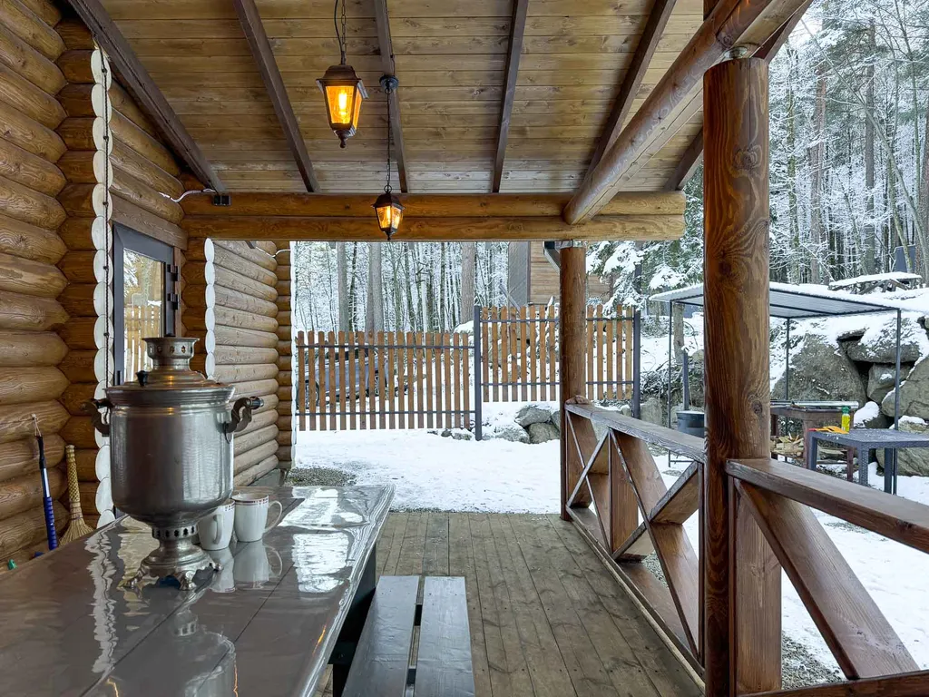 Жилой дом из сруба