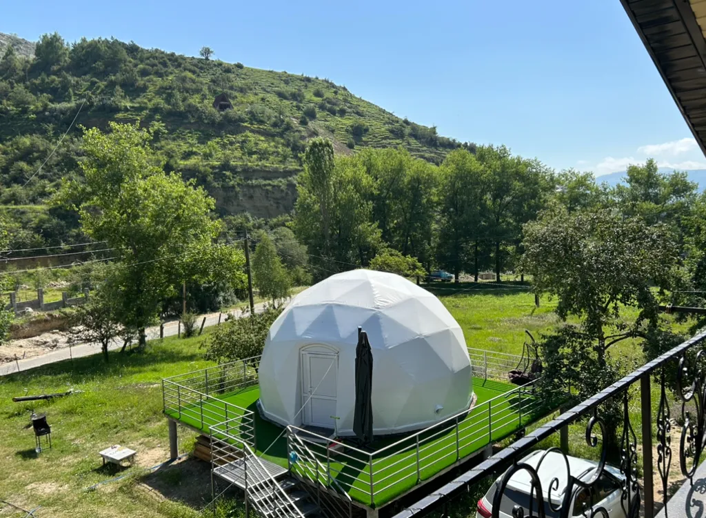 Уютный глэмпинг на терртории природного парка