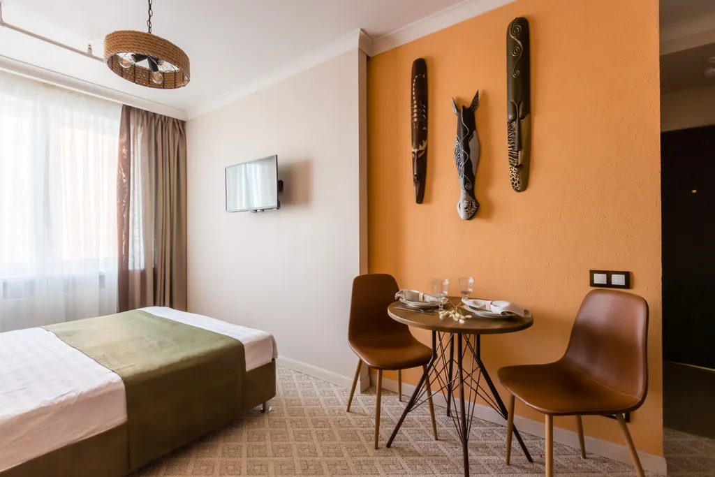 Апартаменты Кварт-Отель студия с сауной и джакузи сафари