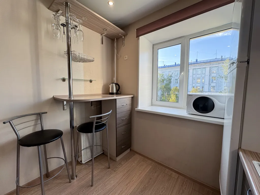 1‑комн. квартира в центре Мурманска на ул. Софьи Перовской, 37