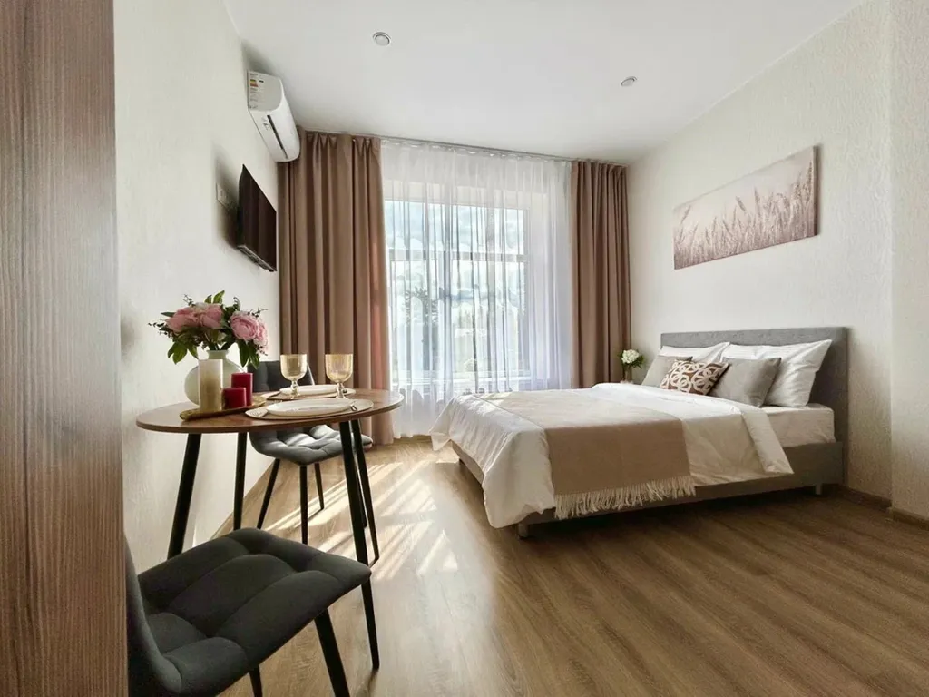 Квартира Уютная студия — аренда посуточно в Троицк