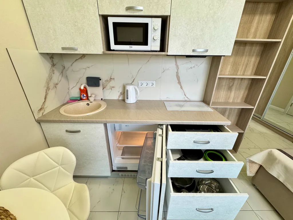 Квартира Квартира Премиум с видом на море и балконом — Лазаревское