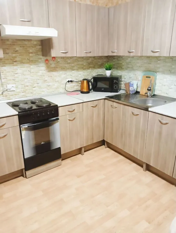 Уютнaя светлая квaртира на высоком 21 этаже