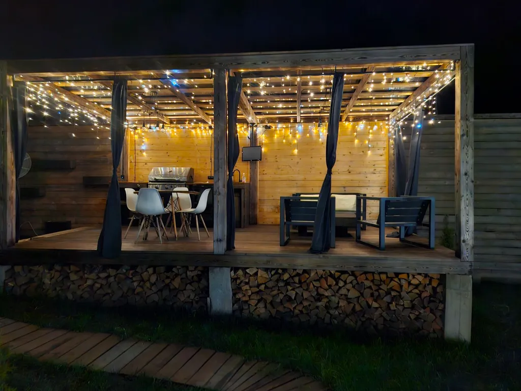 Дом с сибирским банным чаном