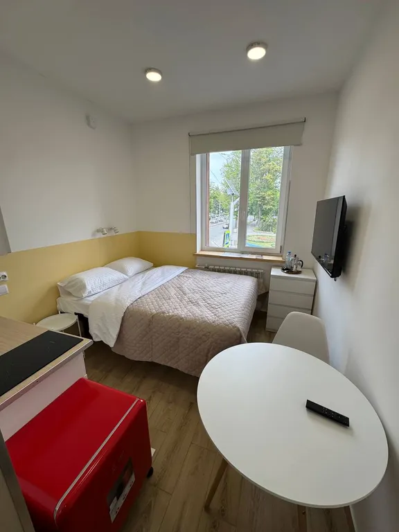 Квартира Новые 2-х местные апартаменты без кондиционера с кухней, амалиенау — Калининград