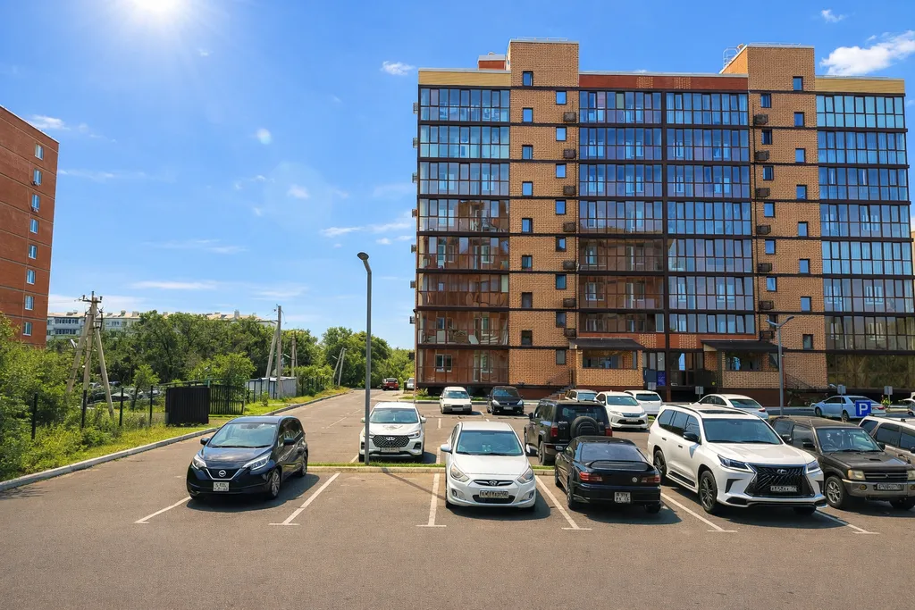 Уютная квартира с красивым видом на город