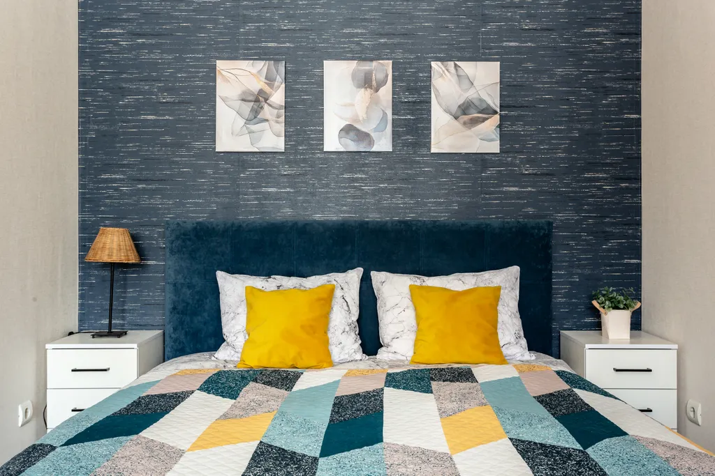 Уютная 1-комнатная квартира, 40 м², 2 кровати