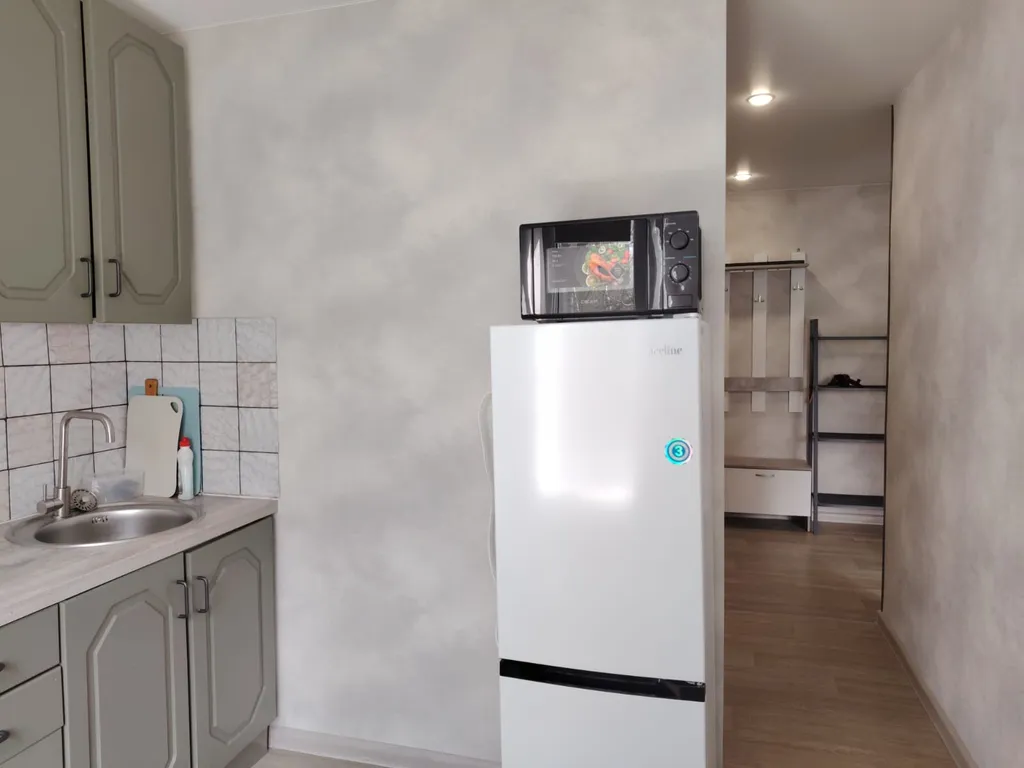 Квартира Двухкомнатная квартира, 3 отдельных кровати — Колпино