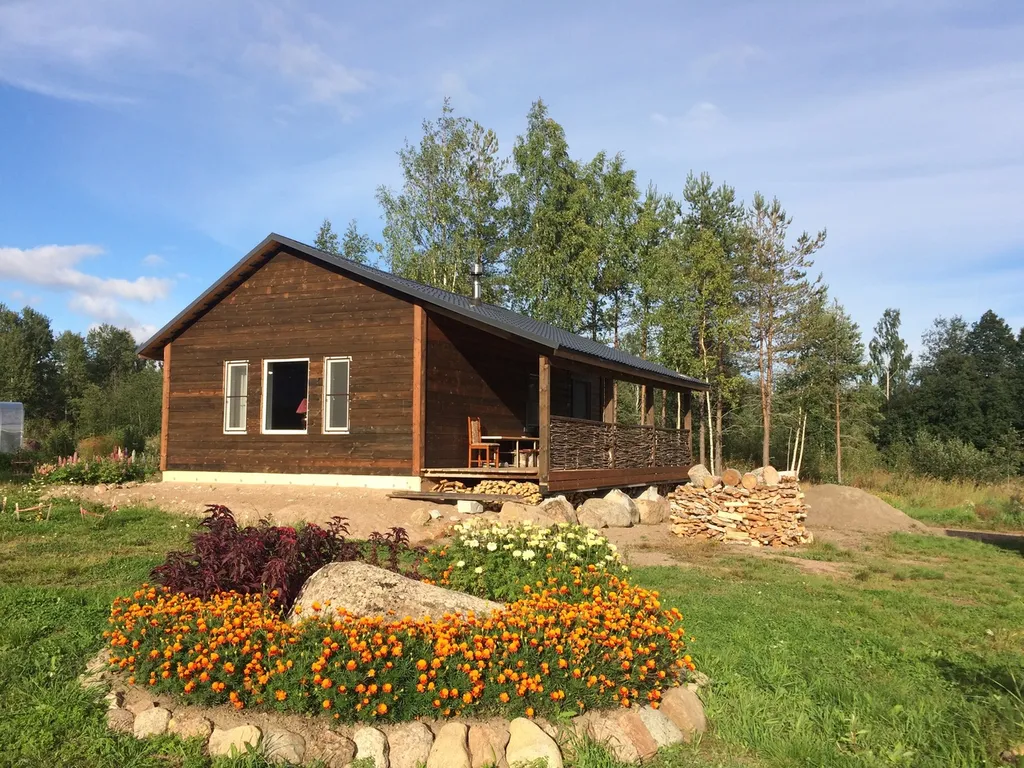 Загородный дом в лесу на Финском заливе