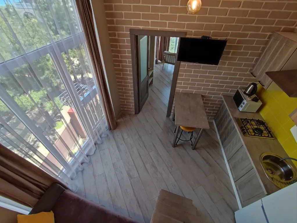 Квартира Квартира Двухуровневая квaртира с отдельной спальной у моря — Кацивели