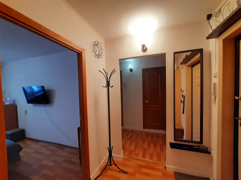 Большая квартира c красивым видом на город