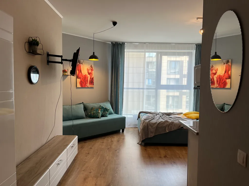 Апартамент у метро со всеми удобствами