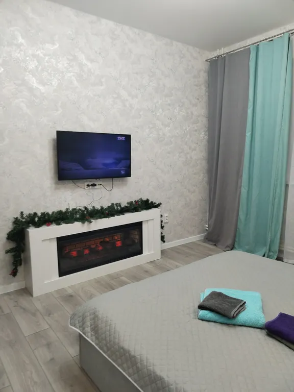 Уютная квартира с камином