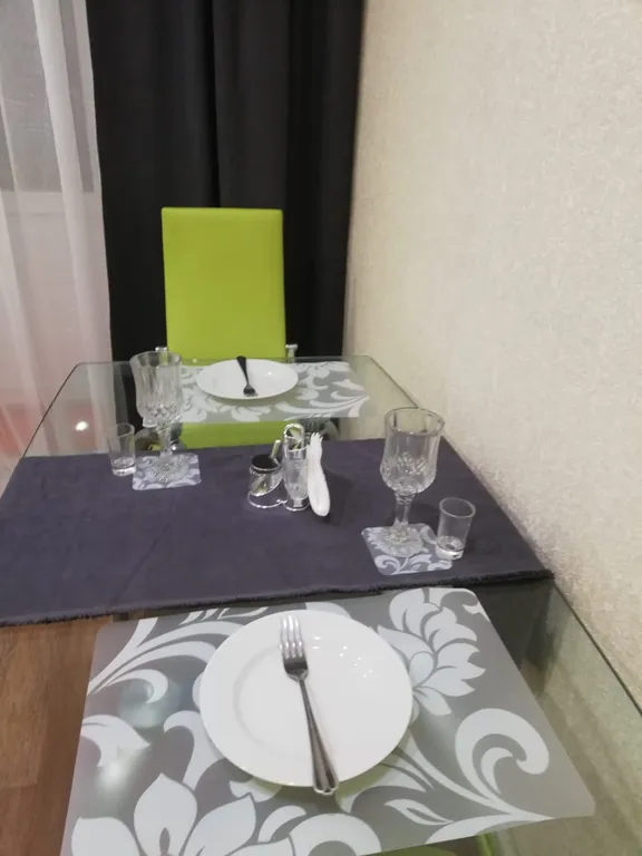 1-комнатная квартира в центре с видом на город