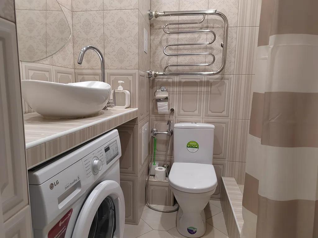 Студия с видом на закат