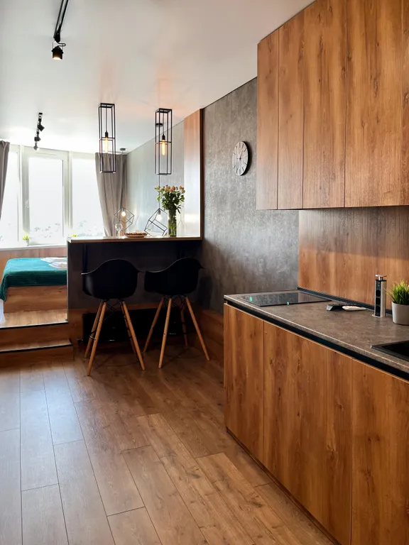 Студия на 24 этаже с видом на Дон