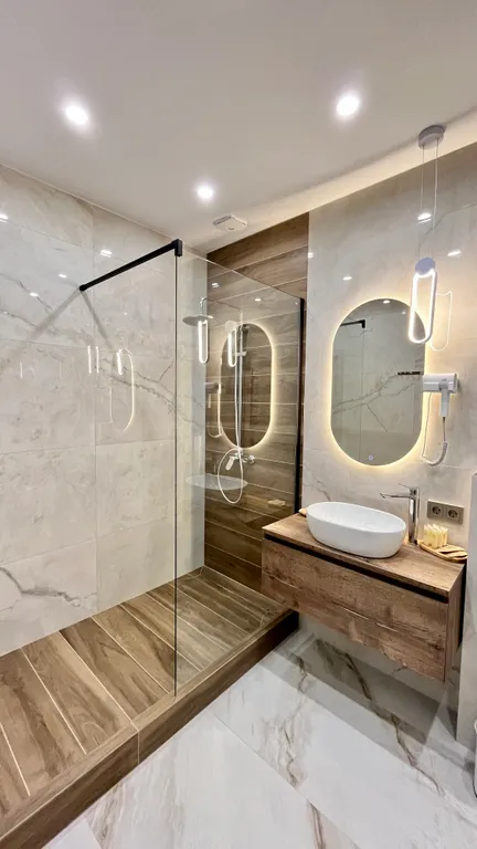 Коттедж с баней, бассейном и бунгало