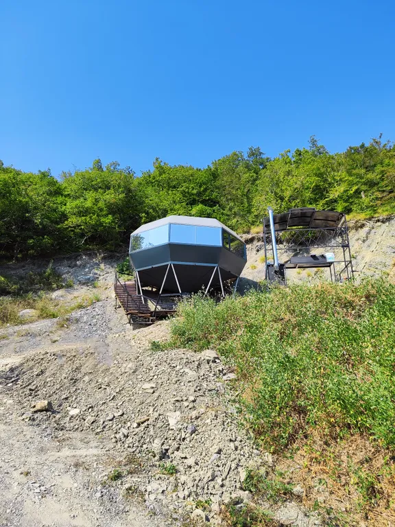 Коттедж Оригинальный дом на высоте — Бжид