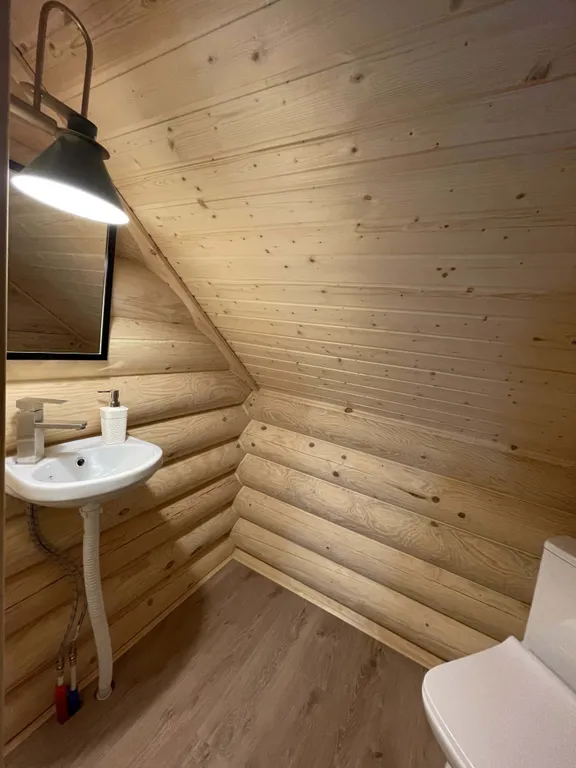 Коттедж Коттедж Уединённый лесной комплекс Финский Лес у моря — Приморск