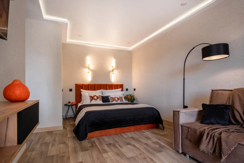 Уютный, с красивым видом апарт