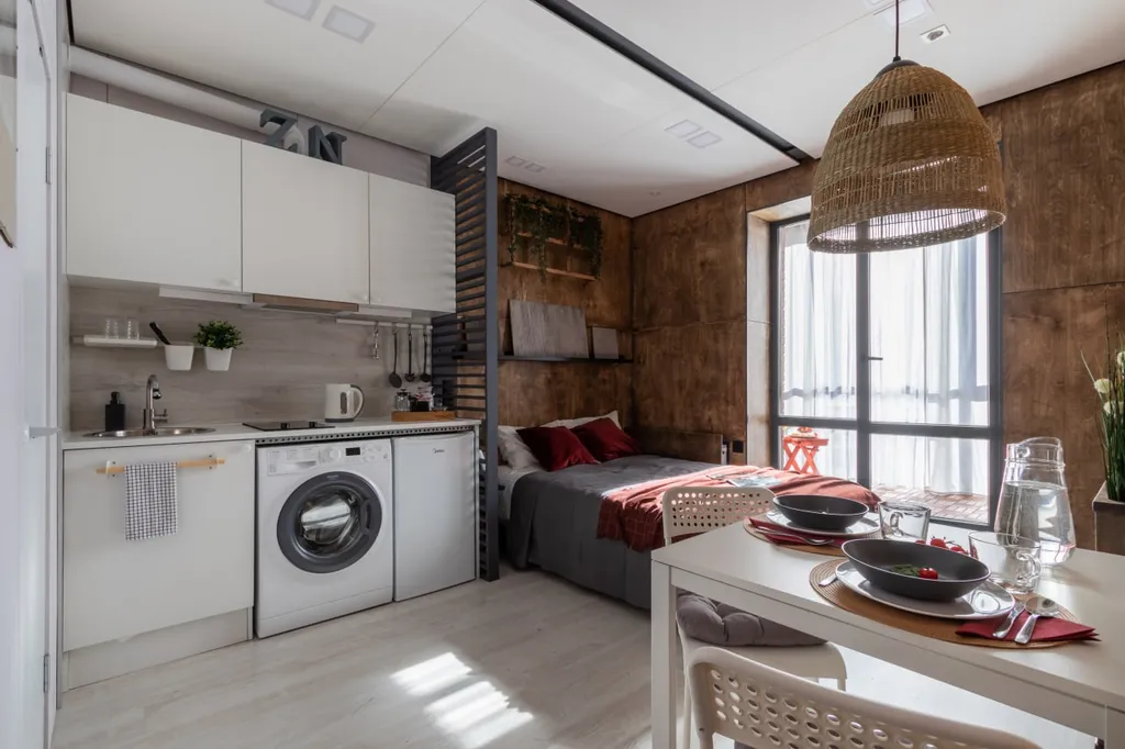 Квартира Квартира Wood Flat — Санкт-Петербург