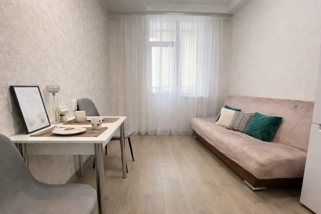 Евродвушка в центре с бомбическим видом на город