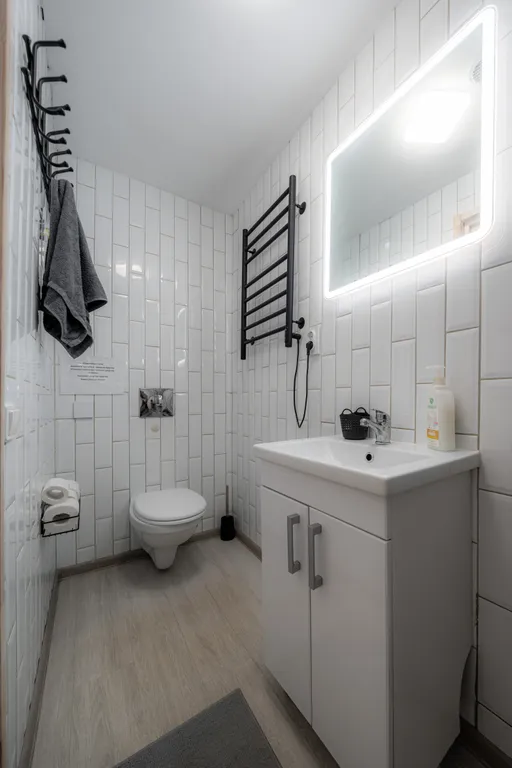 Скандинавский дом с баней