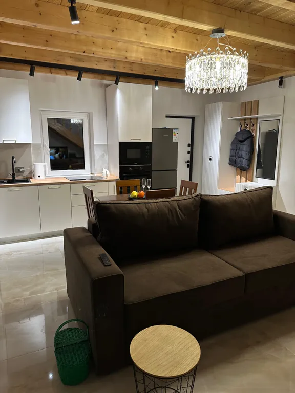 Атмосферное шале с видом на город и на горы