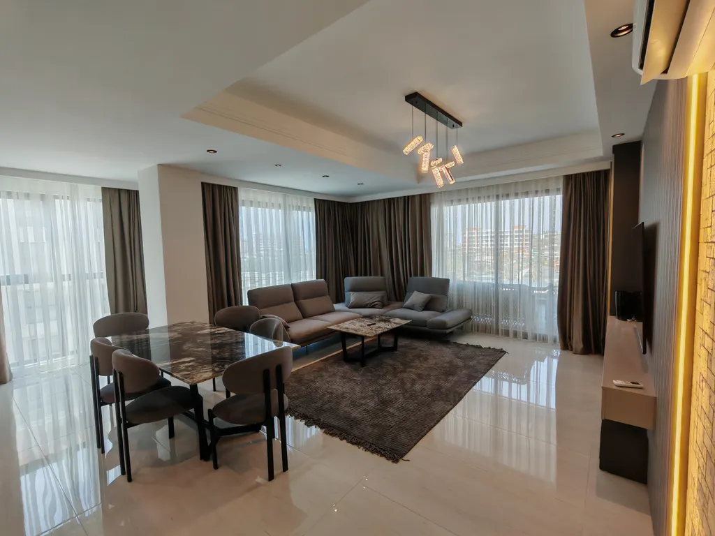 Квартира 2+1 XL в Azura World c видом на бассейн и аквапарком