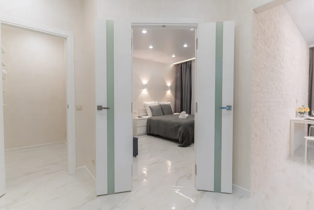 Однокомнатный апартамент с красивым видом на город